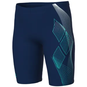 BOYS' SWIM JAMMER ARENA SEA WATER - NAVY
