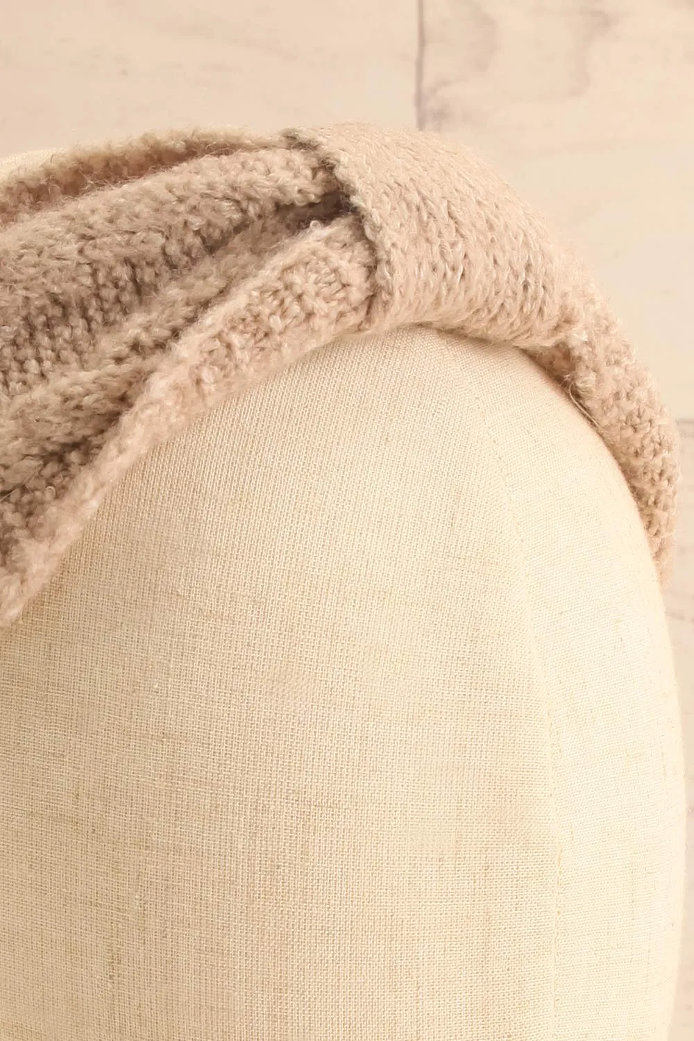 Bromley Beige | Knit Headband