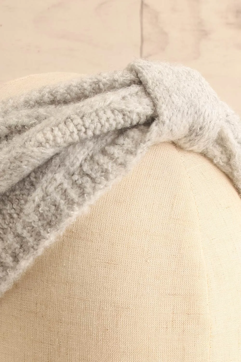 Bromley Grey | Knit Headband