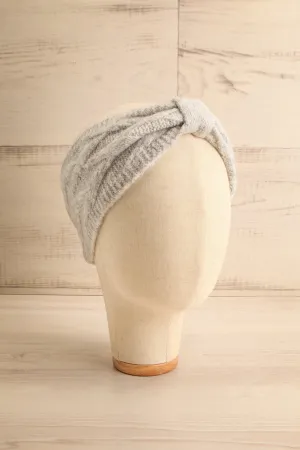 Bromley Grey | Knit Headband
