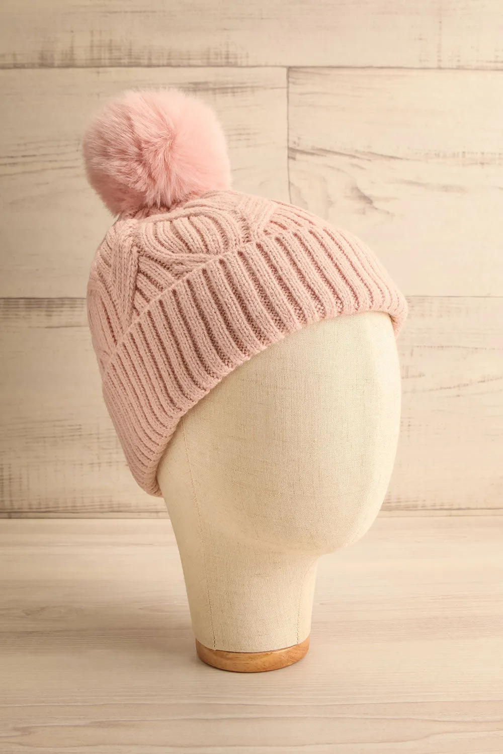 Budapest | Pink Knit Tuque