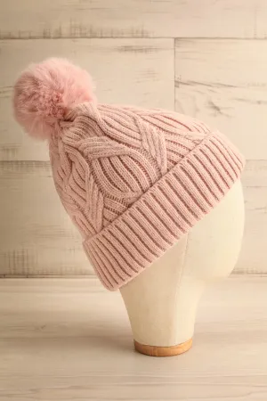 Budapest | Pink Knit Tuque