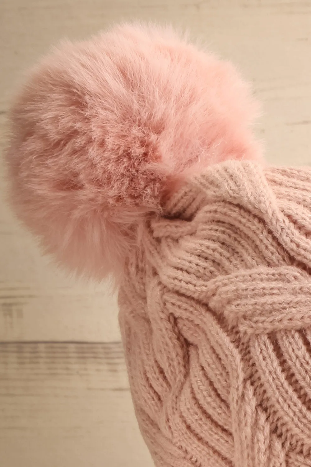 Budapest | Pink Knit Tuque