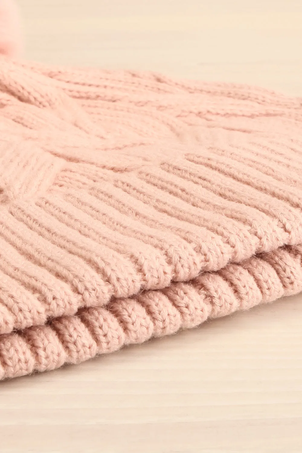 Budapest | Pink Knit Tuque