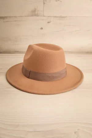 Chelny | Brown Wide Brim Felt Hat