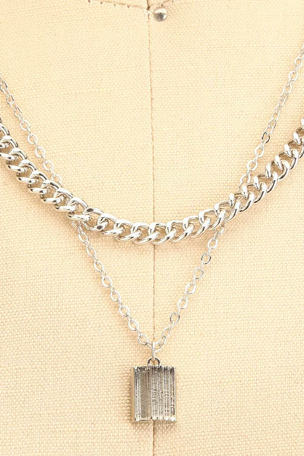 Chorley Silver | Two Chain Necklace
