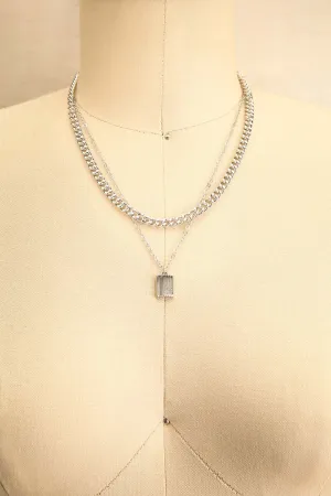 Chorley Silver | Two Chain Necklace