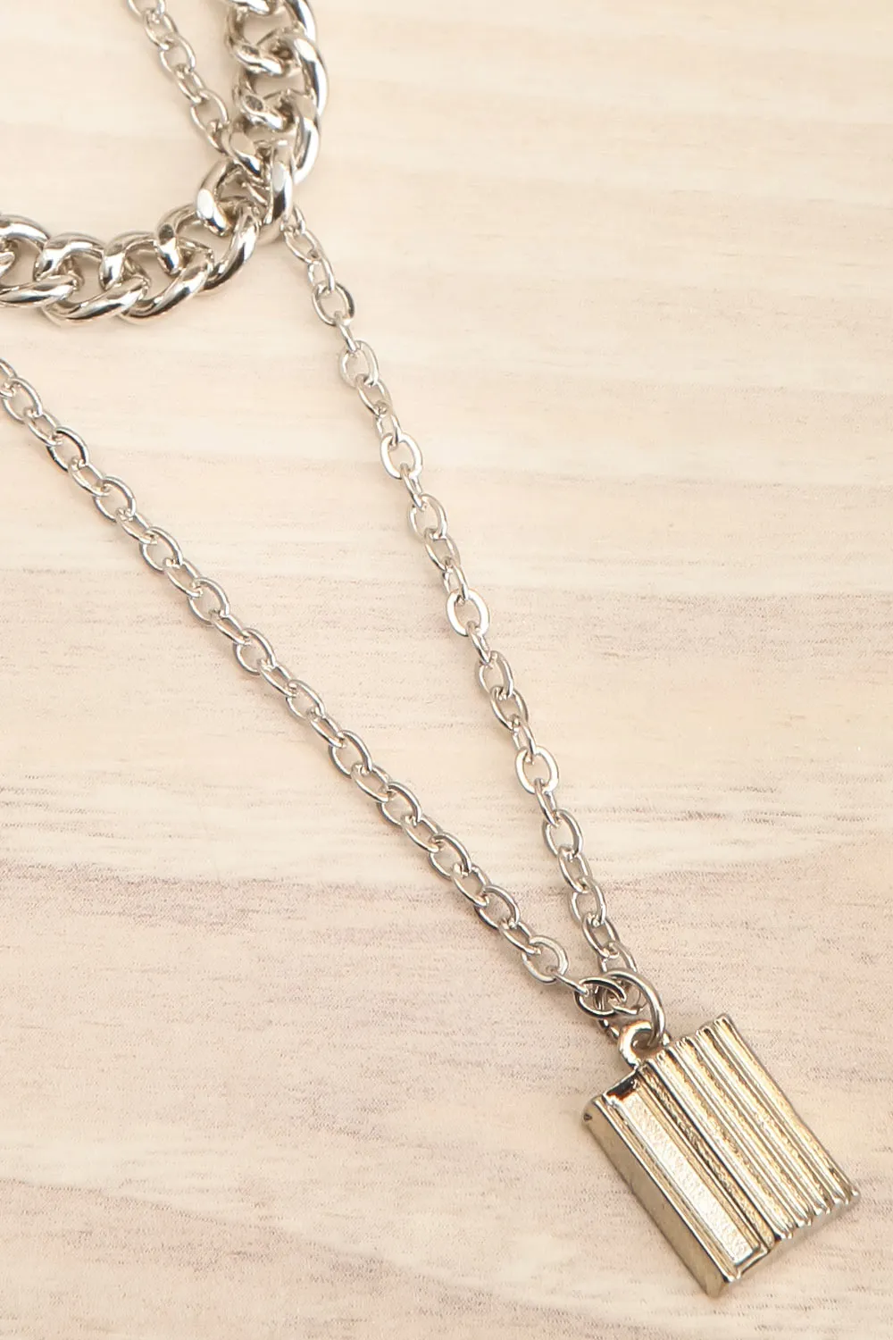 Chorley Silver | Two Chain Necklace