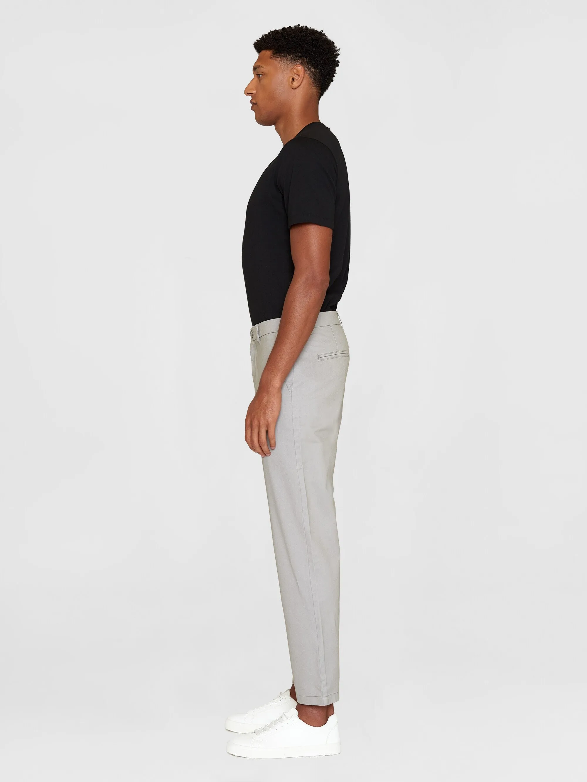 CHUCK regular twill chino pants - Alloy Knowledge Cotton