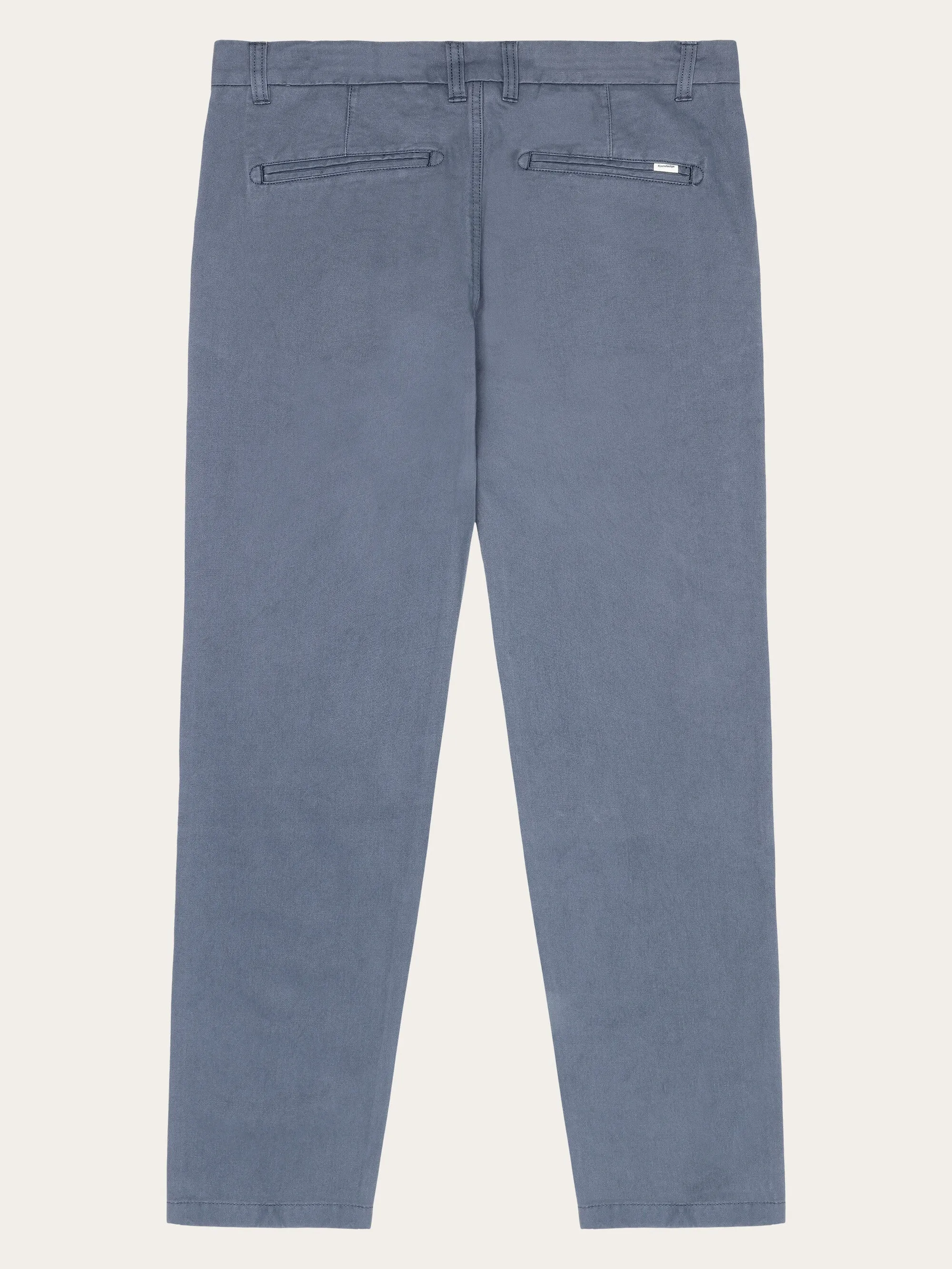 CHUCK regular twill chino pants - Vintage Indigo Knowledge Cotton