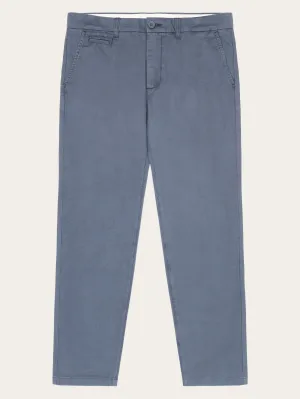 CHUCK regular twill chino pants - Vintage Indigo Knowledge Cotton