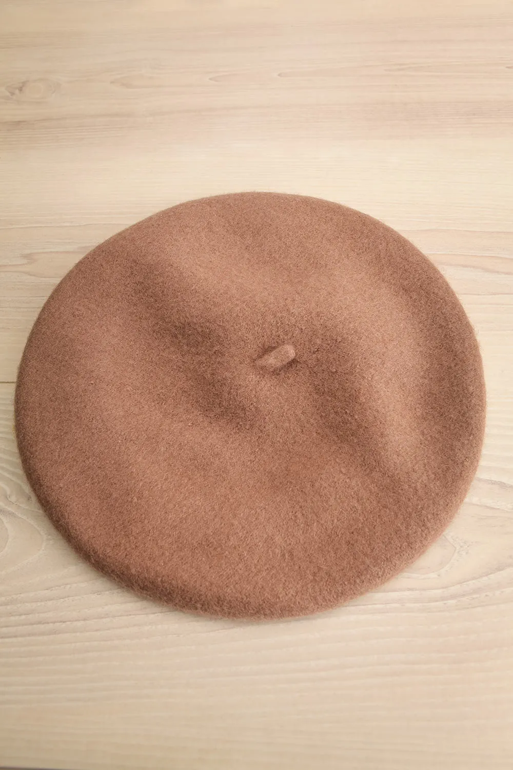Ciel d'Hiver Taupe | Wool Beret