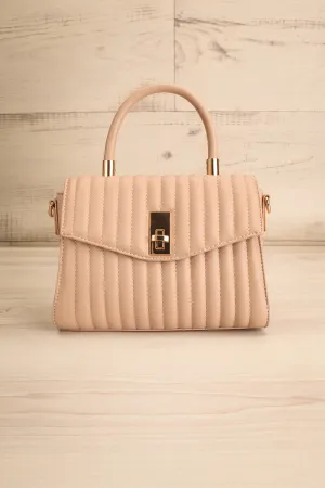 Cimulis Beige | Quilted Crossbody Handbag