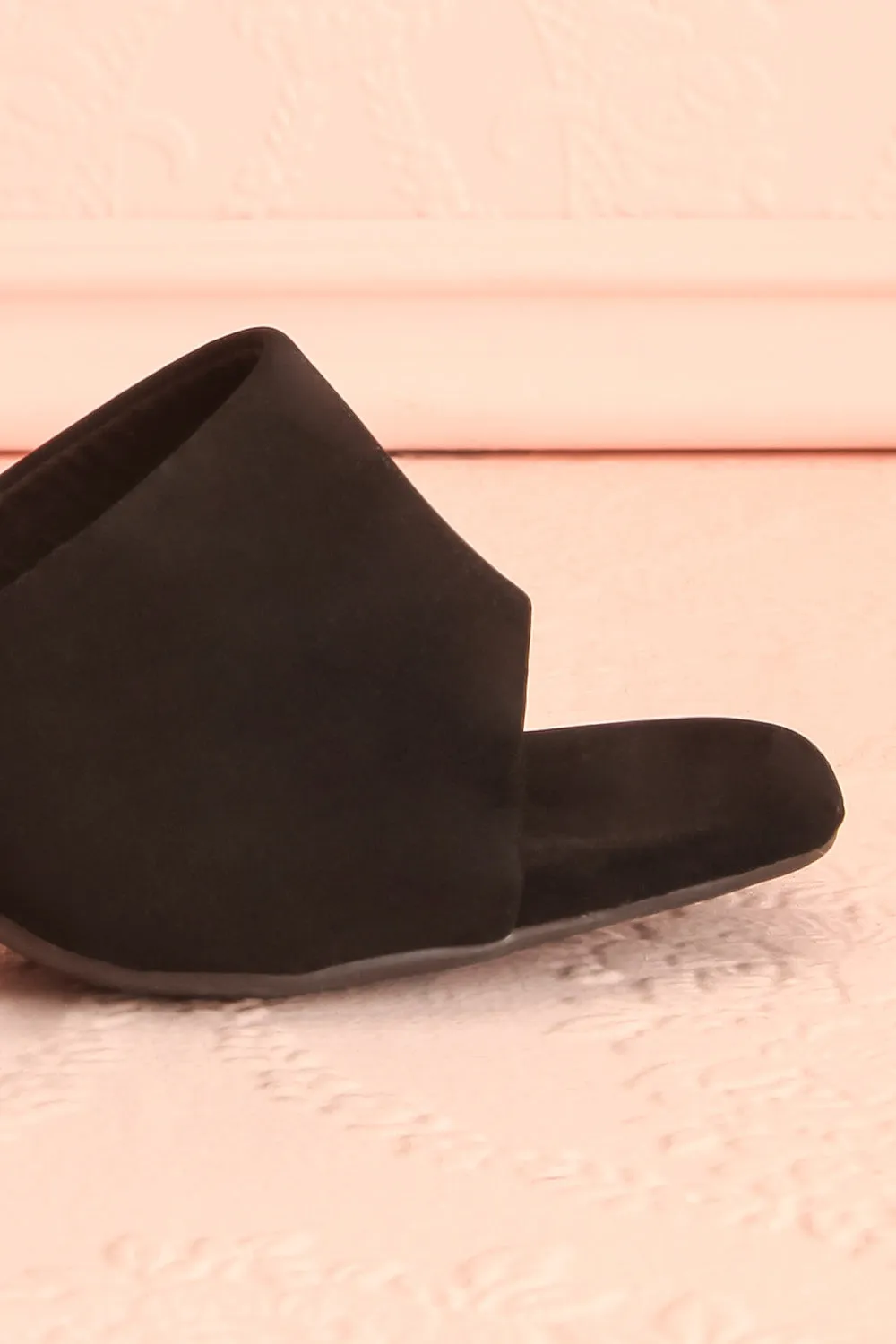 Cinah | Black High Heel Sandals