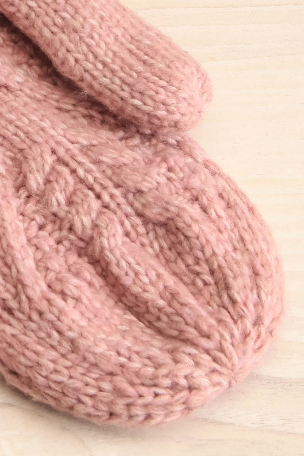 Colonel Pink | Knit Mittens