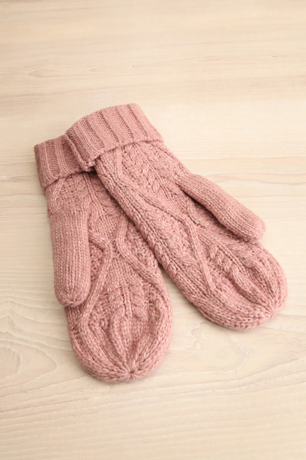 Colonel Pink | Knit Mittens