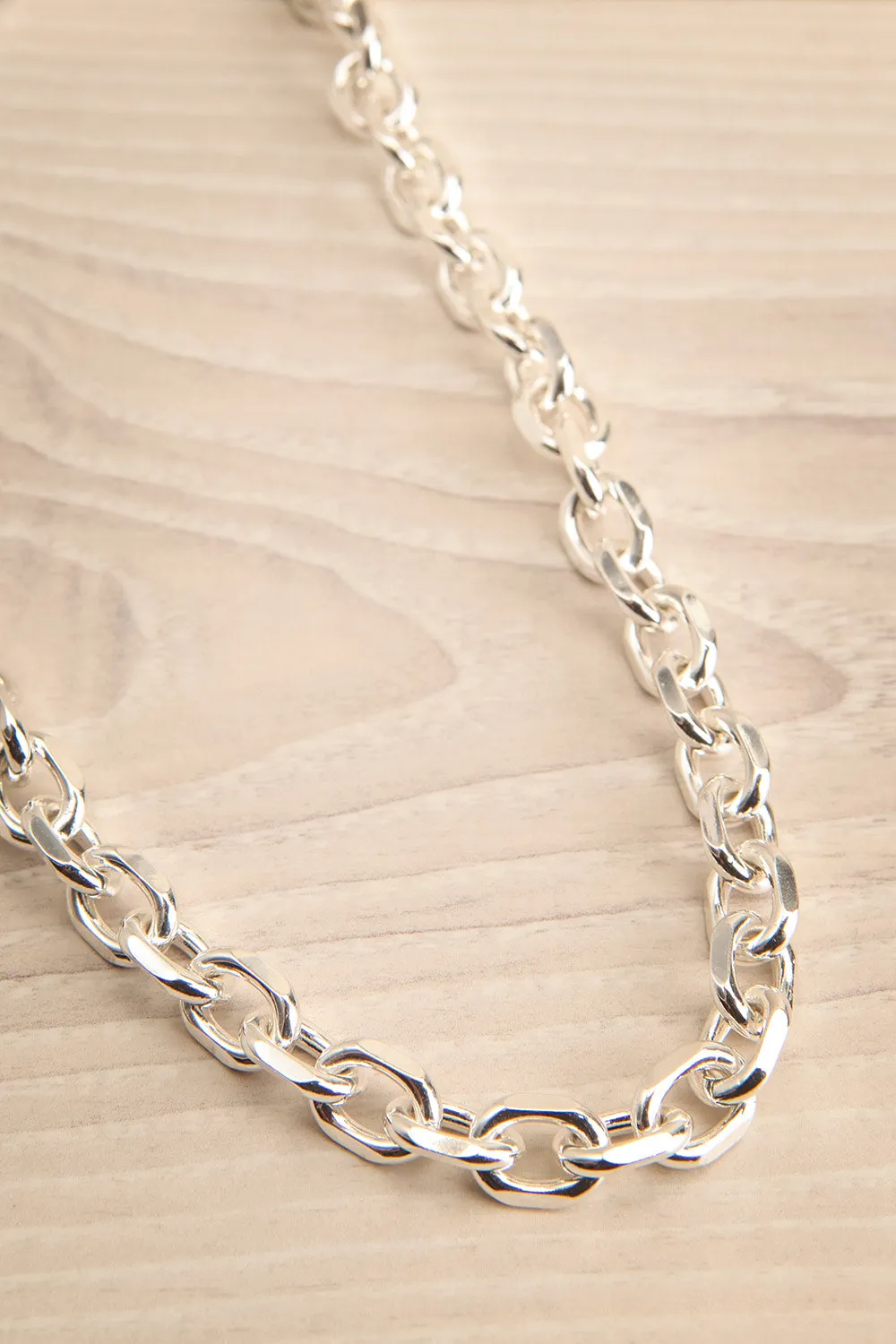 Conferre Silver | Cable Link Chain