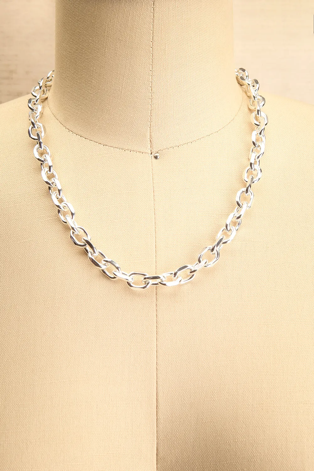 Conferre Silver | Cable Link Chain
