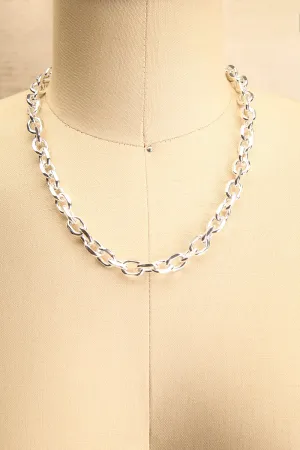 Conferre Silver | Cable Link Chain