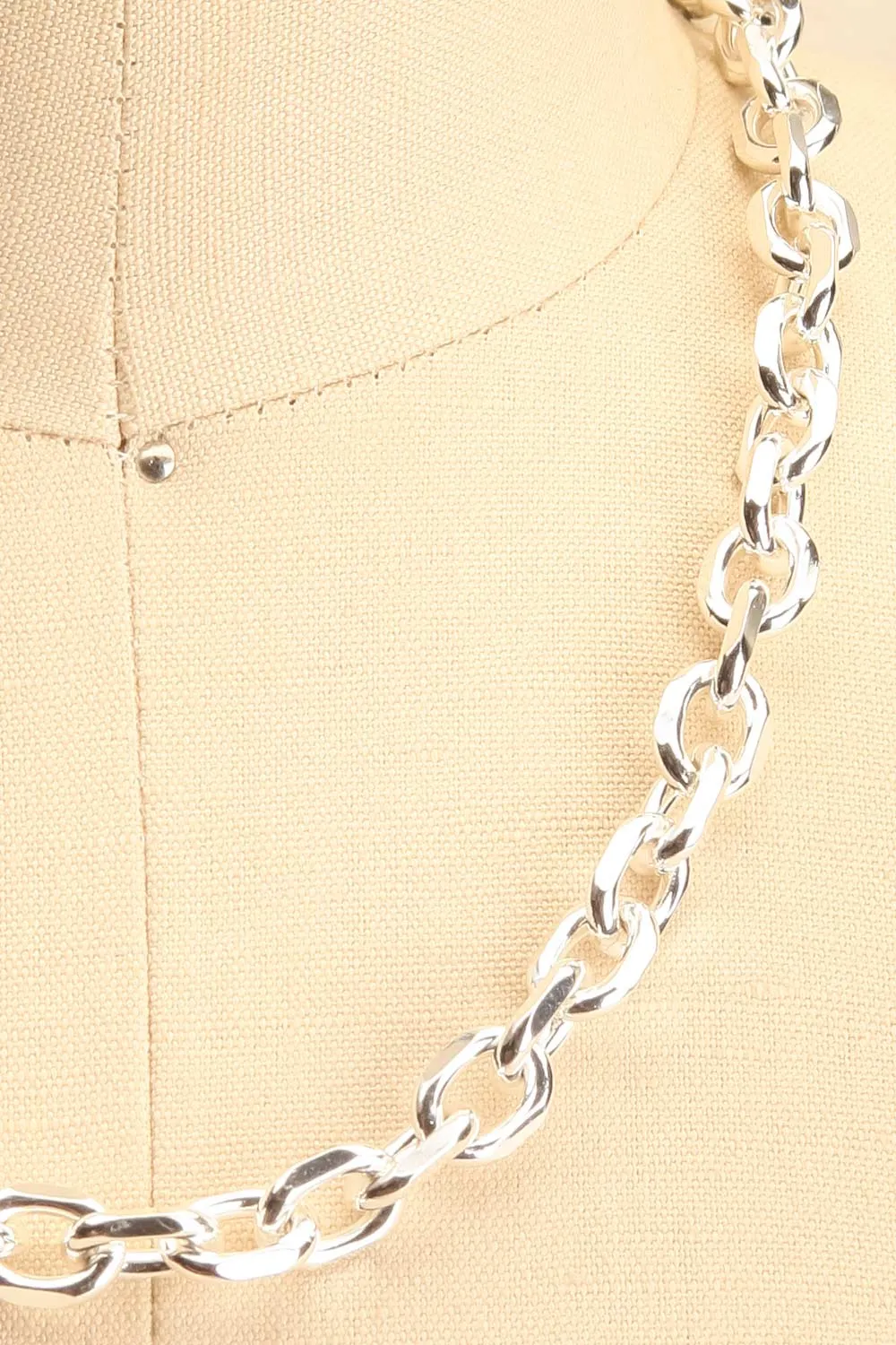 Conferre Silver | Cable Link Chain