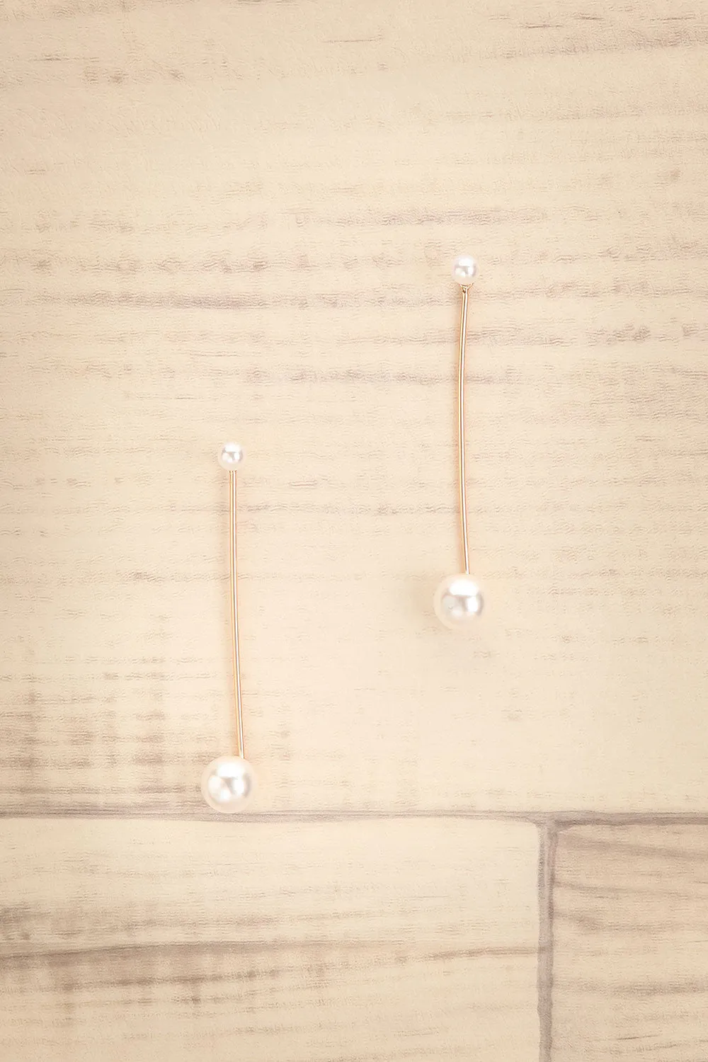 Cristobal | Gold Earrings w/ Pearls