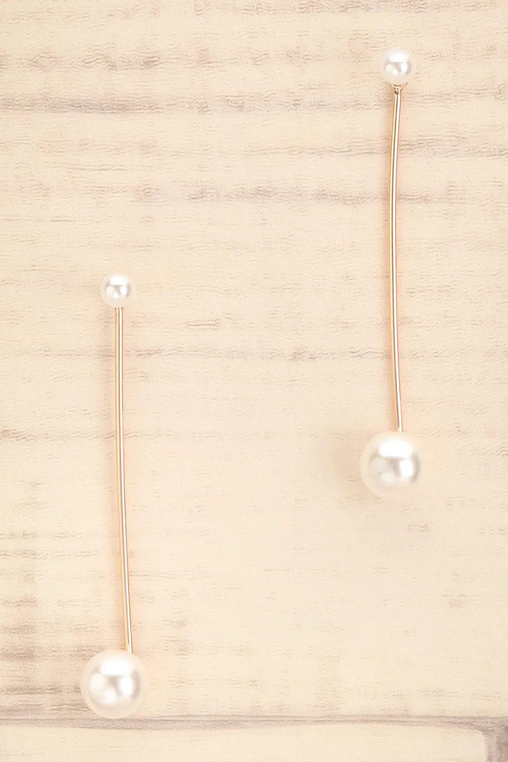 Cristobal | Gold Earrings w/ Pearls