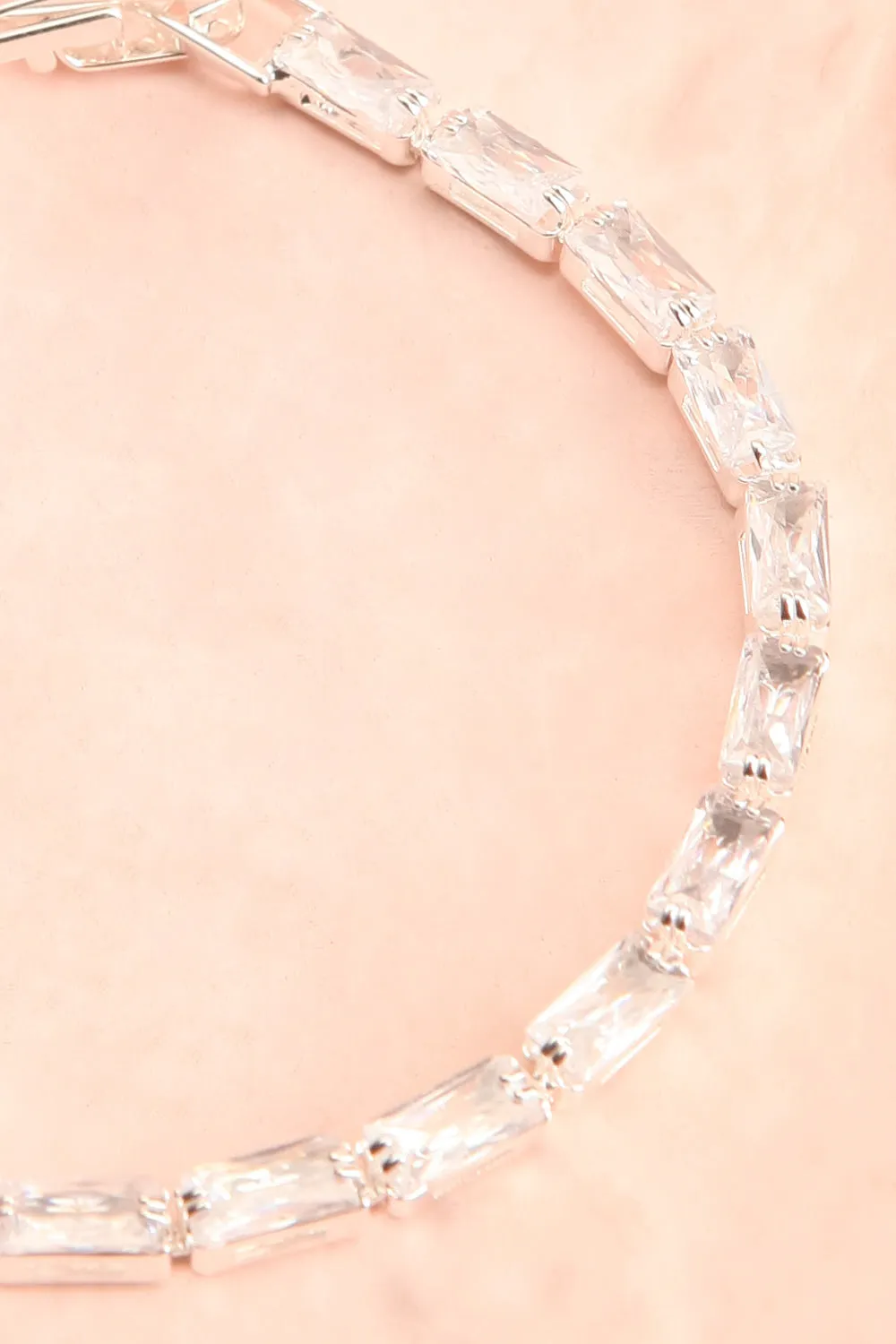 Croixe Silver | Crystal Bracelet