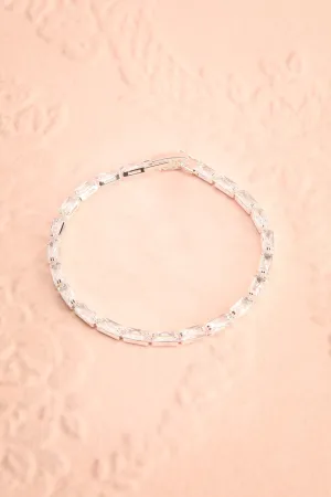 Croixe Silver | Crystal Bracelet