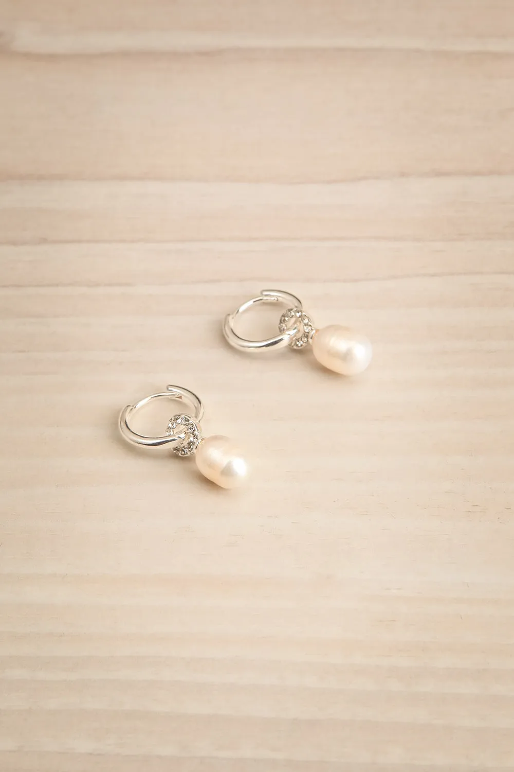 Davinia Silver | Removable Pendant Earrings