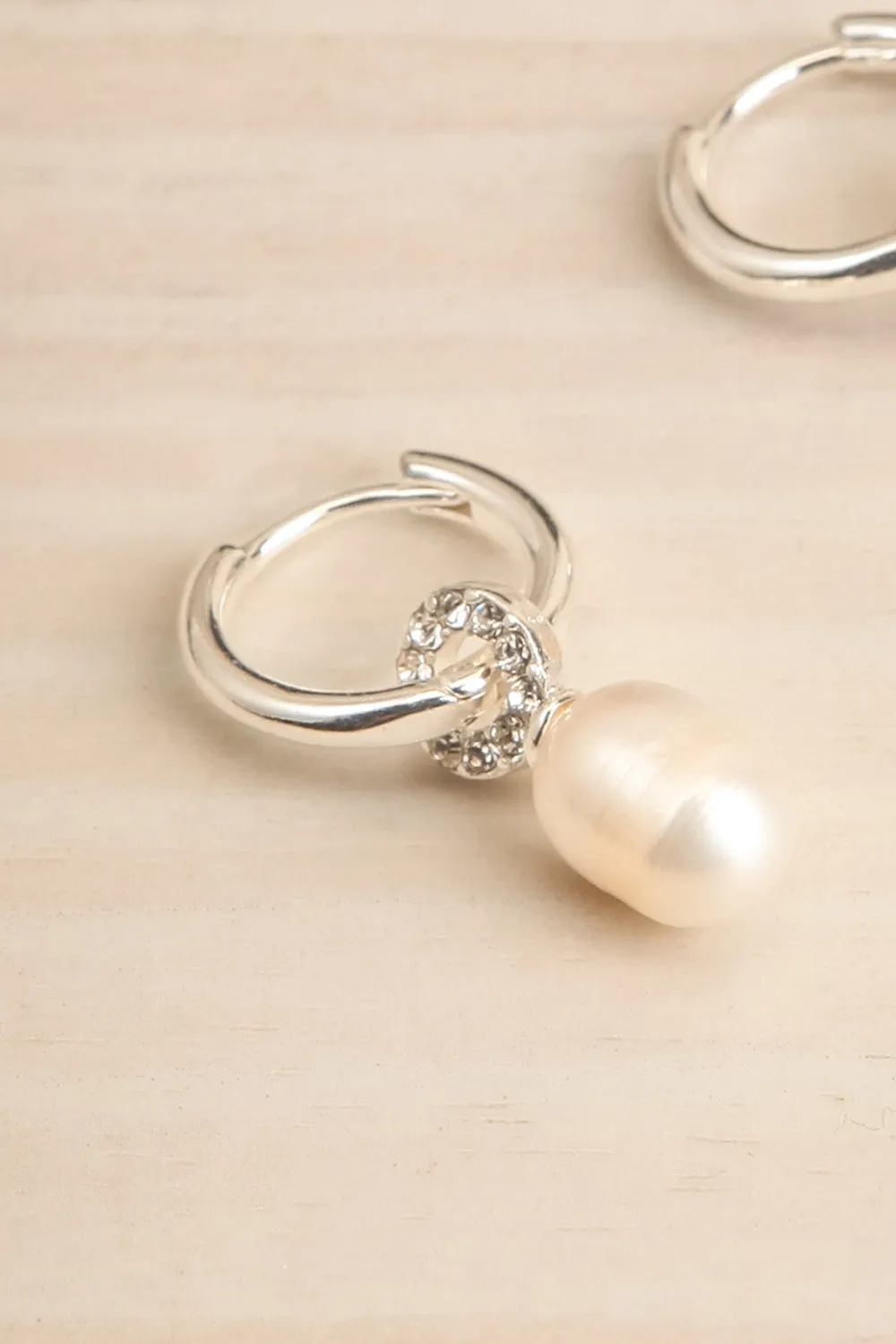 Davinia Silver | Removable Pendant Earrings