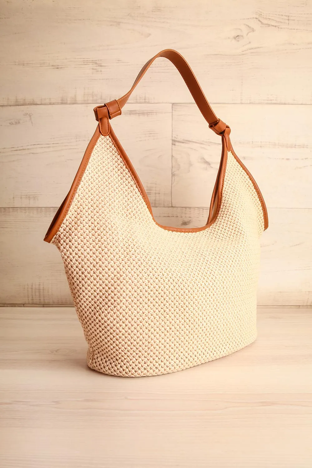 Dogma | Ivory Straw Beach Tote Bag