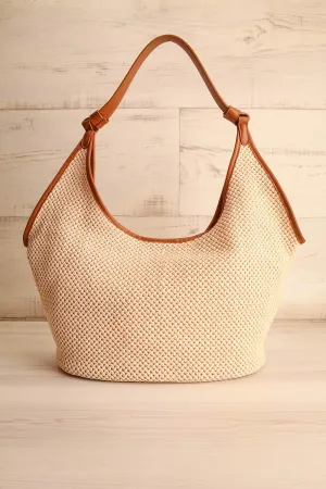 Dogma | Ivory Straw Beach Tote Bag