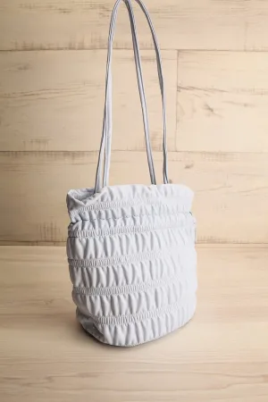 Duroque Blue | Drawstring Shoulder Bag