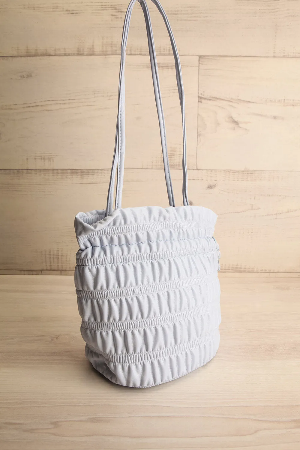 Duroque Blue | Drawstring Shoulder Bag