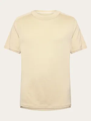 Dynamic Wool 175 Single constructed t-shirt - RWS - Light feather gray Knowledge Cotton