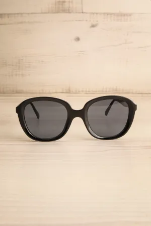 Etivaz | Black Sunglasses w/ Blue Tint