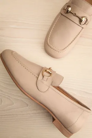 Fernn Taupe | Leather Loafers