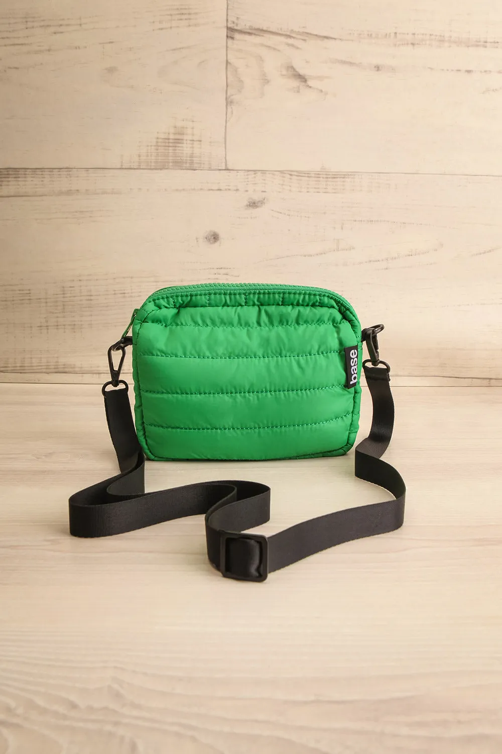 Folkestone Green | Quilted Crossbody Bag