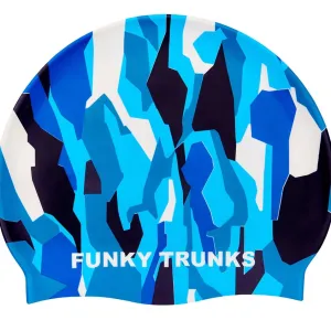 Funky Trunks Silicone Swim Cap Chaz Michael