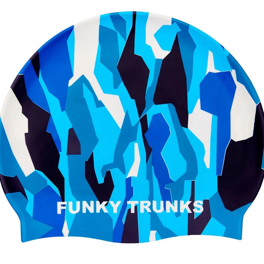 Funky Trunks Silicone Swim Cap Chaz Michael