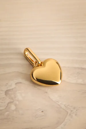 Fuxin Gold | Charm Recycled Heart Pendant