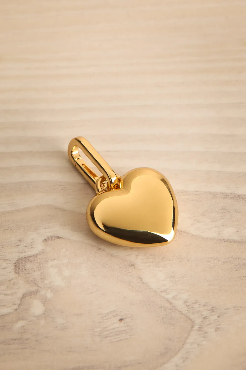 Fuxin Gold | Charm Recycled Heart Pendant