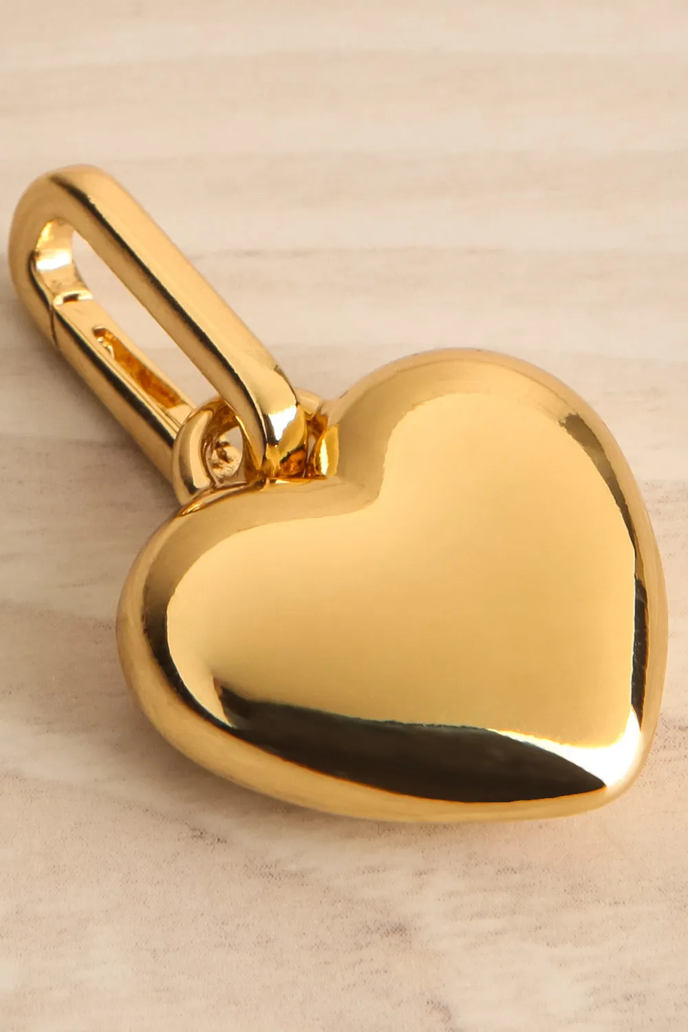 Fuxin Gold | Charm Recycled Heart Pendant