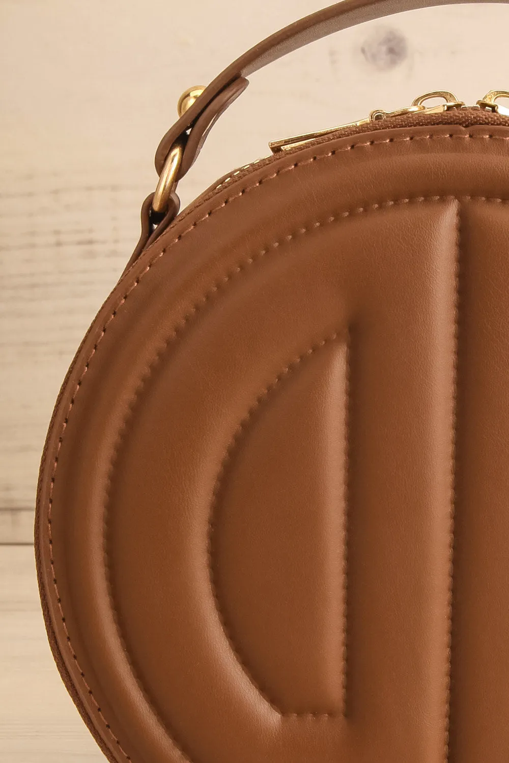 Garotte Brown | Handbag w/ Removable Strap