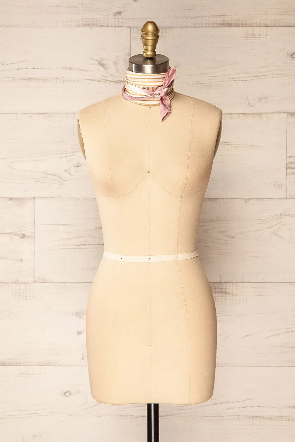Harper | Geometric Satin Scarf