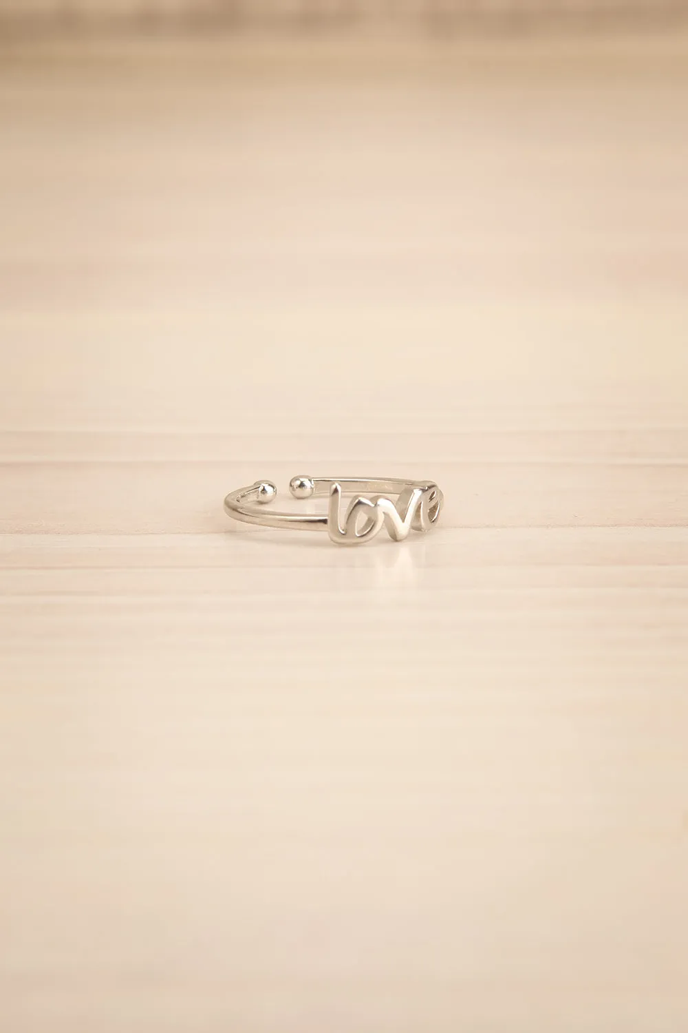 Harribey Silver | Adjustable Love Ring