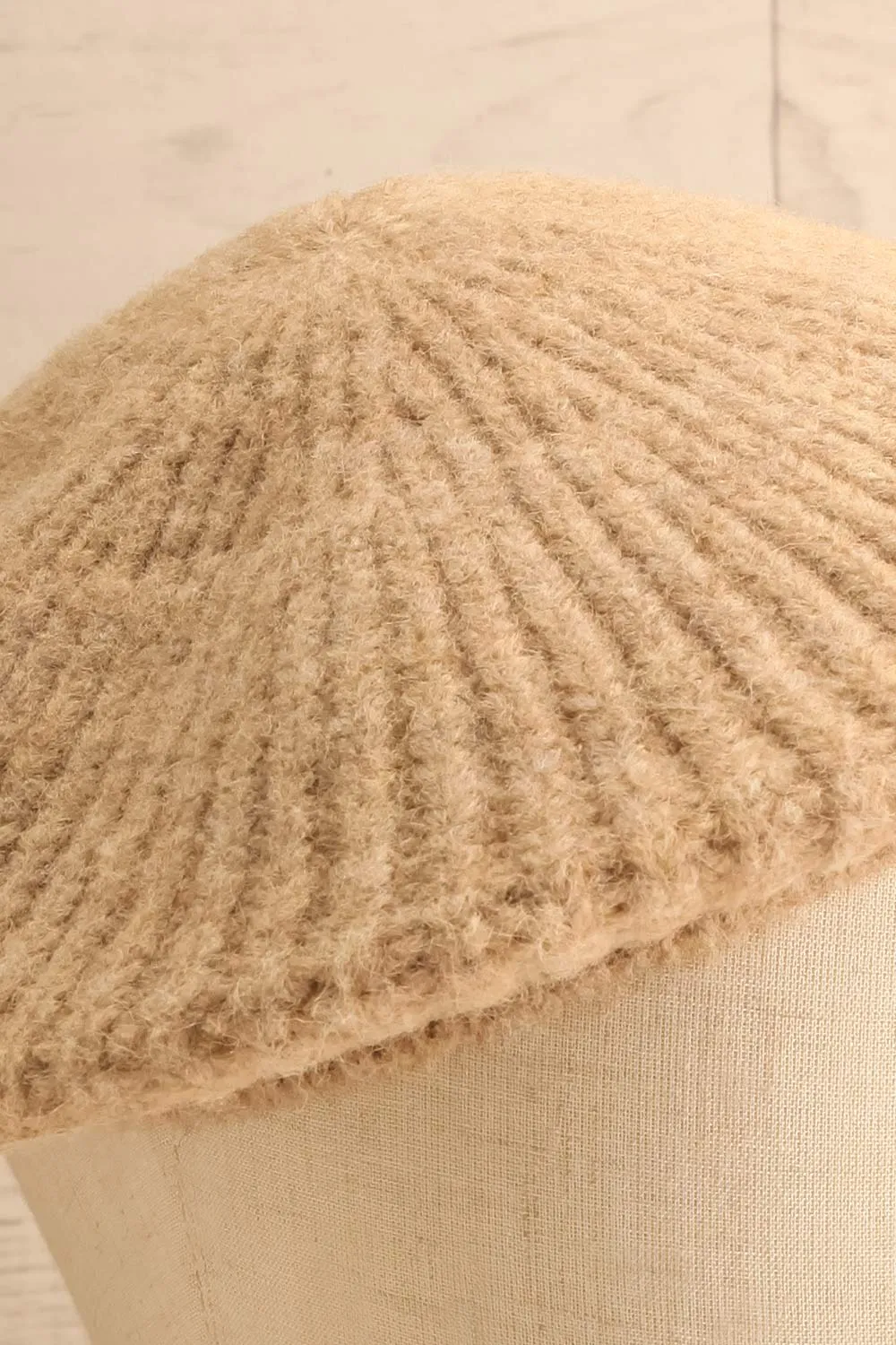 Huaraz Beige | Knit Beret