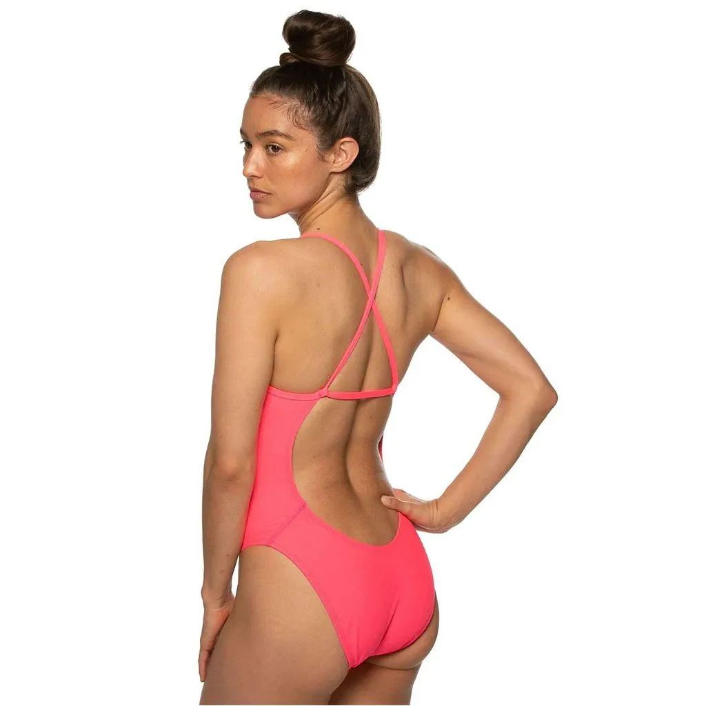 Jolyn Brandon Onesie Hot Pink
