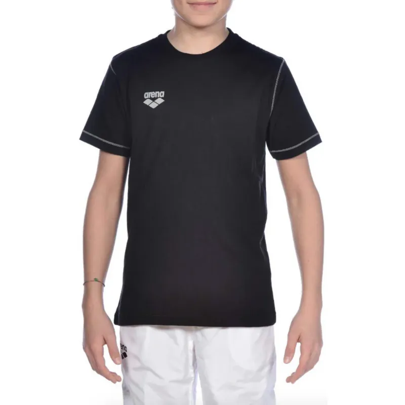 JUNIOR TEAM LINE SHORT SLEEVE TEE - BLACK