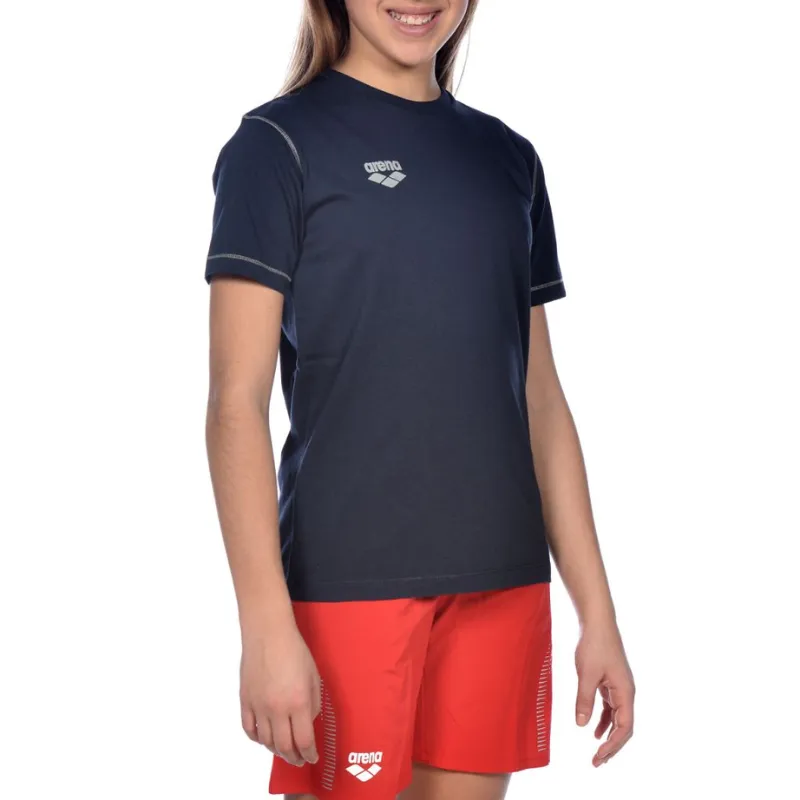 JUNIOR TEAM LINE SHORT SLEEVE TEE - NAVY